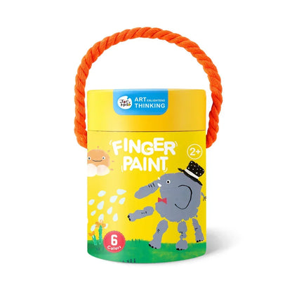 Jar Melo Washable Finger Paint Colors Set - Jaiman Toys