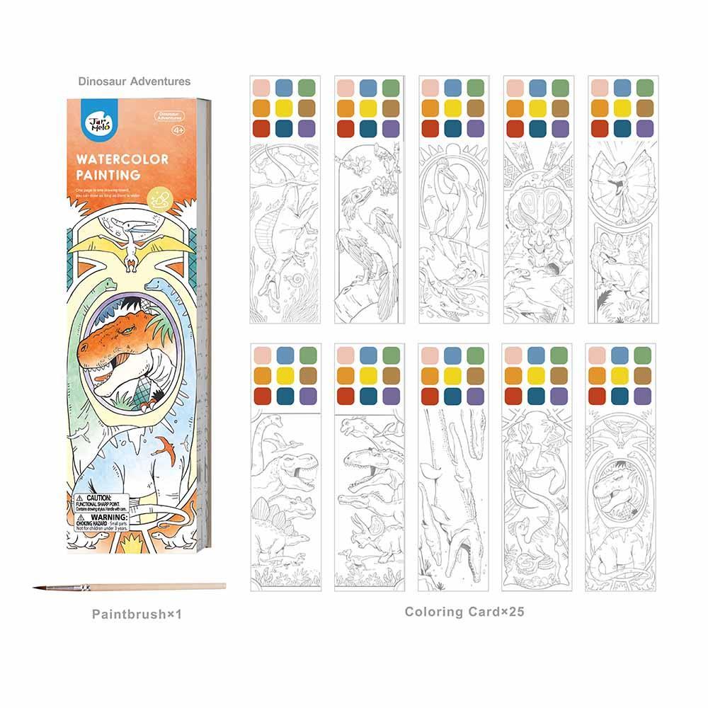 Jar Melo Watercolor Painting Book - Jaiman Toys