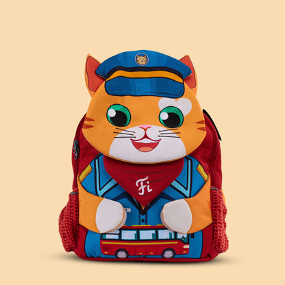 Filli & Me Driver Filli HugBag | 12.5L Kids Backpack for Kindergarten (4–5 Years) | Lightweight School & Travel Bag