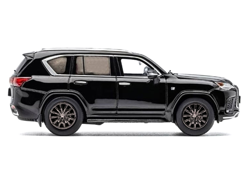 GCD 246 1:64 2021 Lexus LX600 F Sport Black Die-Cast Model SUV | Premium Luxury Collectible (No. 246)