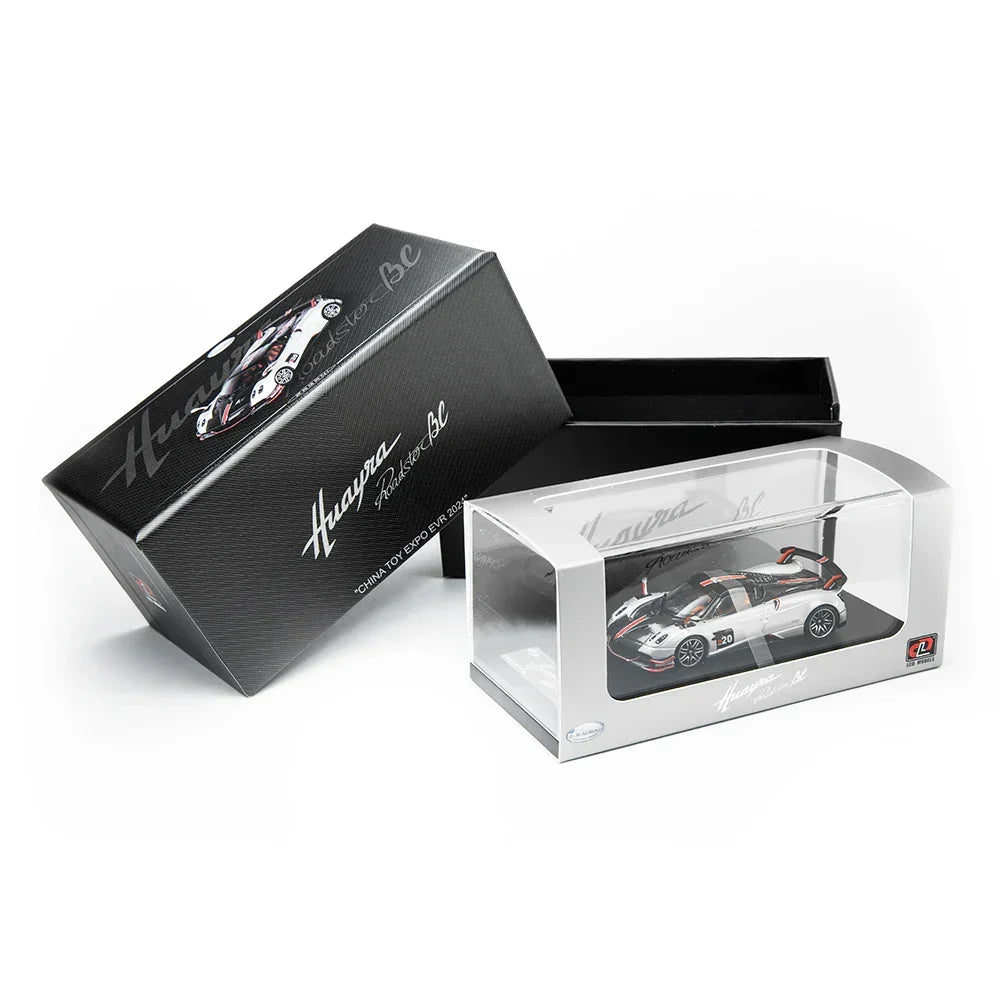 LCD Models 1:64 Pagani Huayra Roadster BC #20 (2024) Die-Cast Supercar – Premium Display Model | 2 Variants