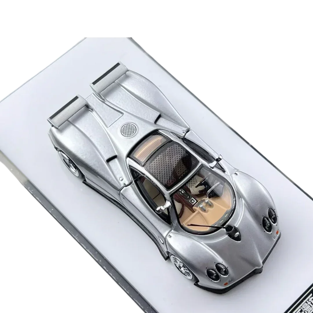 LMF Pagani Zonda C12s – Light Blue | 1:64 Diecast Supercar- 2 Variants