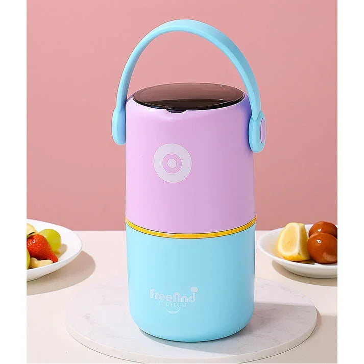 Stainless Steel Snack Tiffin Box For Kids 820 ML - Jaiman Toys