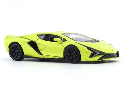 RMZ City 1:36 Lamborghini Sián FKP 37 Die-Cast Car – Red | Openable Doors, Pull Back & Go