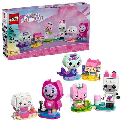 Lego 11215 Gabby's Dollhouse Gabby's Brick-Built Cat Friends (324 Pieces)