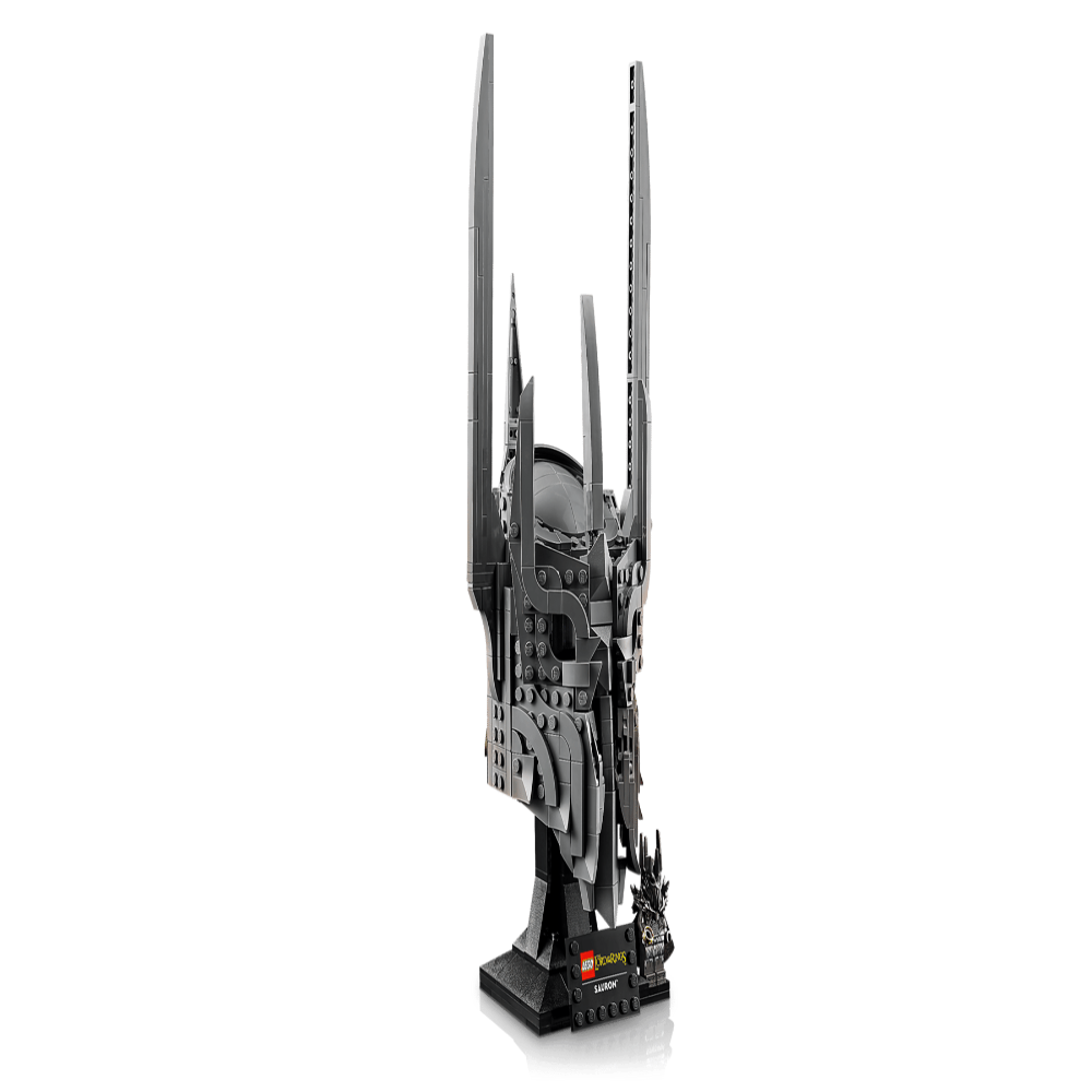 LEGO 11373 Icons The Lord of the Rings Sauron Helmet Display Set – Collectible Build for Adults, 538 Pieces