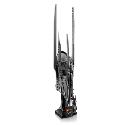 LEGO 11373 Icons The Lord of the Rings Sauron Helmet Display Set – Collectible Build for Adults, 538 Pieces