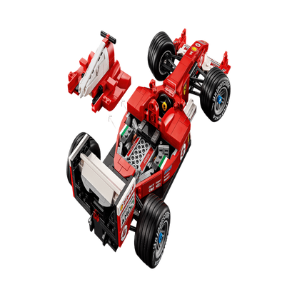 LEGO 11375 Icons Ferrari F2004 & Michael Schumacher Building Set – Formula 1 Collector Model, 735 Pieces