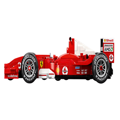 LEGO 11375 Icons Ferrari F2004 & Michael Schumacher Building Set – Formula 1 Collector Model, 735 Pieces