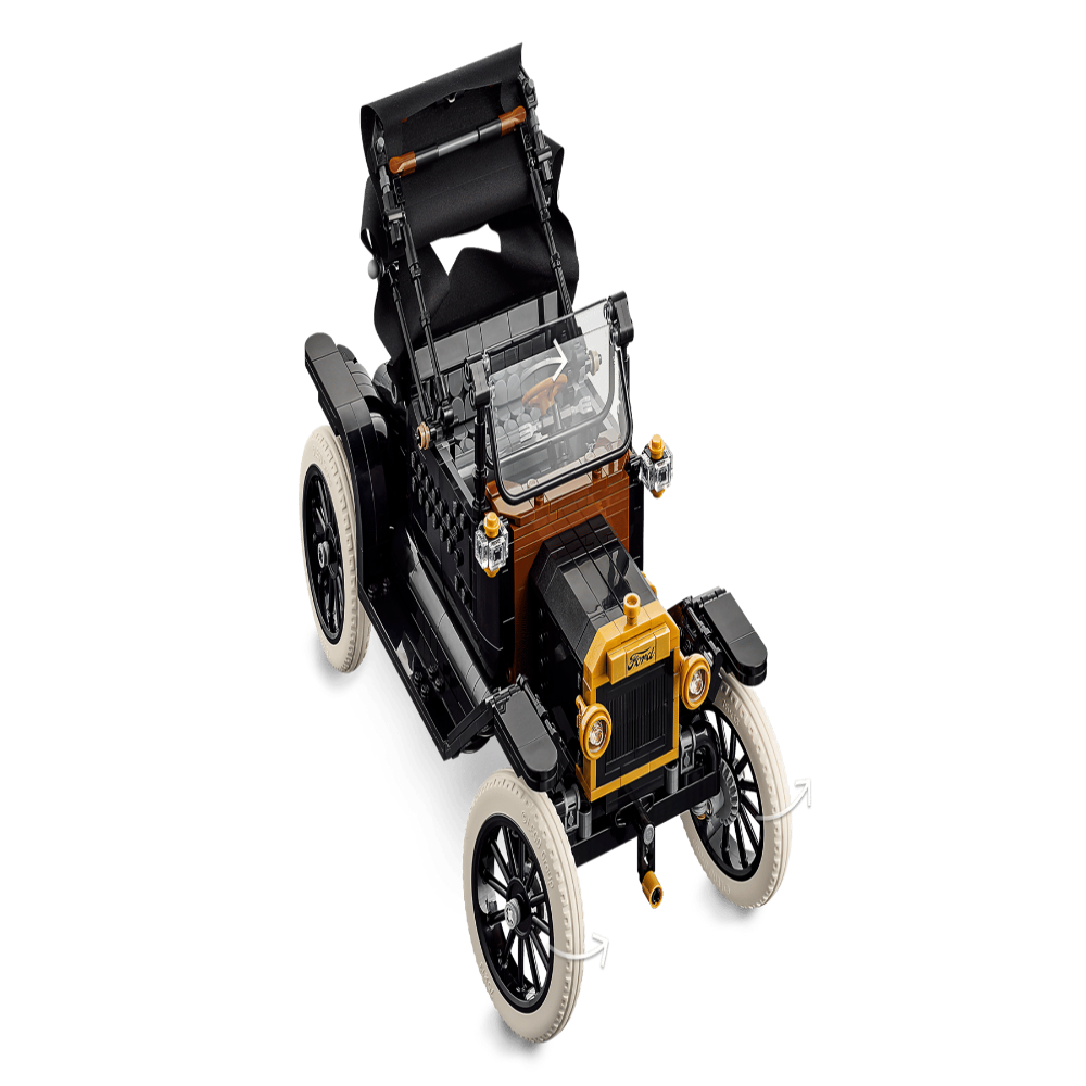 LEGO 11376 Icons Ford Model T Building Set – Vintage Classic Car Collector Model, 1060 Pieces