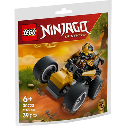 LEGO 30723 Ninjago Legacy Cole’s Car Building Set – 39 Pieces Ninja Vehicle Toy