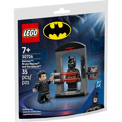 LEGO 30726 DC Batman, Bruce Wayne & Batsuit Chamber – 35 Pieces Building Set