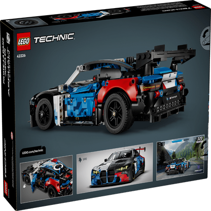 LEGO 42226 Technic BMW M4 GT3 EVO Building Set – BMW Motorsport Racing Car Model, 747 Pieces