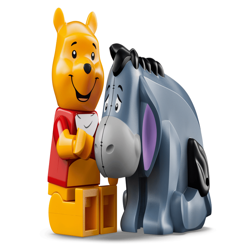 LEGO 43300 Disney Winnie the Pooh Building Set – Collectible Display Figure with Honey Pot, 1399 Pieces