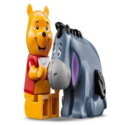 LEGO 43300 Disney Winnie the Pooh Building Set – Collectible Display Figure with Honey Pot, 1399 Pieces