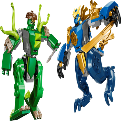 LEGO 71853 Ninjago Jay’s Dragon Mech Fight Building Set – 107 Pieces Dragons Rising Toy