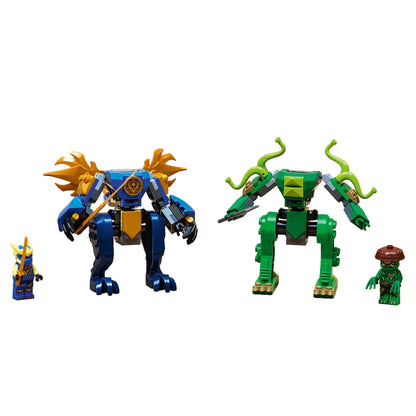 LEGO 71853 Ninjago Jay’s Dragon Mech Fight Building Set – 107 Pieces Dragons Rising Toy