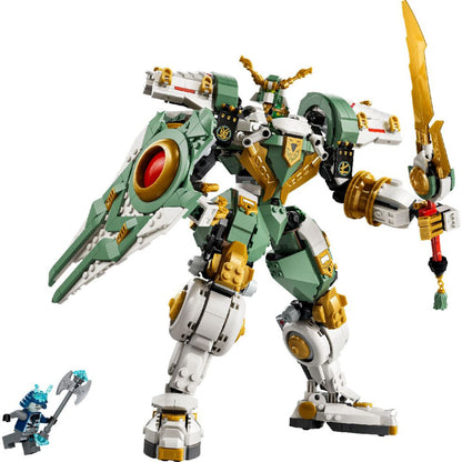 LEGO 71860 Ninjago Legacy Lloyd’s Titan Mech Building Set – Large Action Mech with Sword, 1293 Pieces