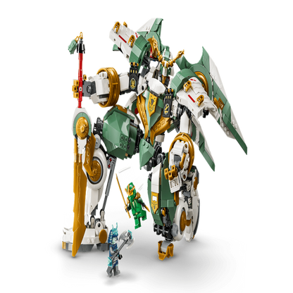 LEGO 71860 Ninjago Legacy Lloyd’s Titan Mech Building Set – Large Action Mech with Sword, 1293 Pieces