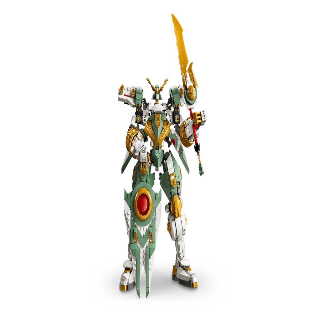 LEGO 71860 Ninjago Legacy Lloyd’s Titan Mech Building Set – Large Action Mech with Sword, 1293 Pieces