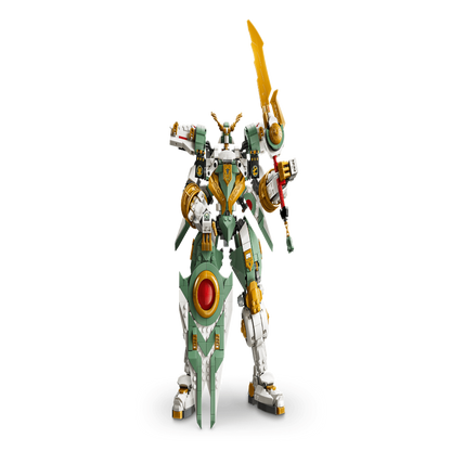 LEGO 71860 Ninjago Legacy Lloyd’s Titan Mech Building Set – Large Action Mech with Sword, 1293 Pieces