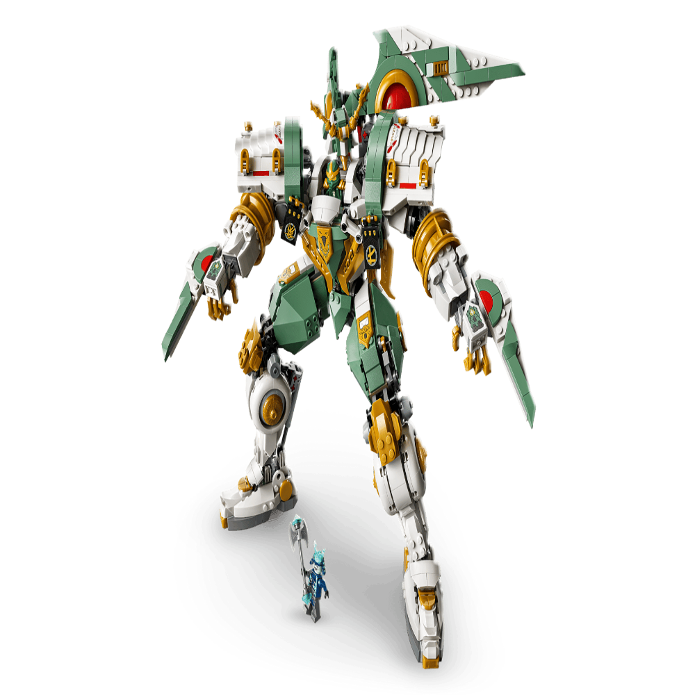 LEGO 71860 Ninjago Legacy Lloyd’s Titan Mech Building Set – Large Action Mech with Sword, 1293 Pieces