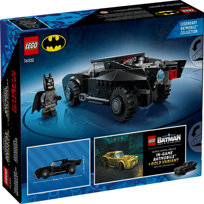 LEGO 76332 DC Batman The Batman Batmobile Building Set with Batman Minifigure – 330 Pieces