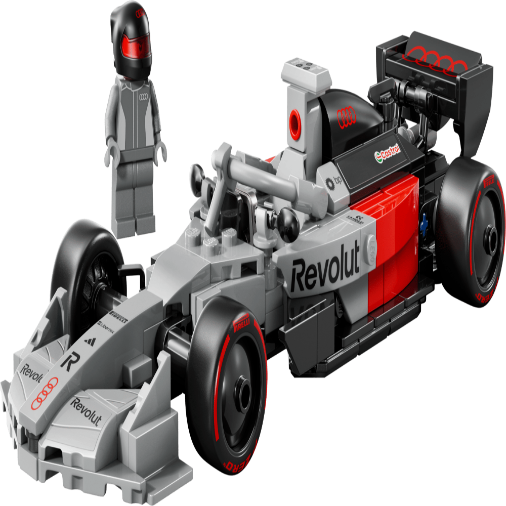 LEGO 77259 Speed Champions Audi Revolut F1 Team R26 Formula 1 Car – 216 Pieces Building Set