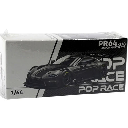 POP RACE PR64178 Aston Martin GT3 1:64 Diecast Race Car – Premium Motorsport Collector Model