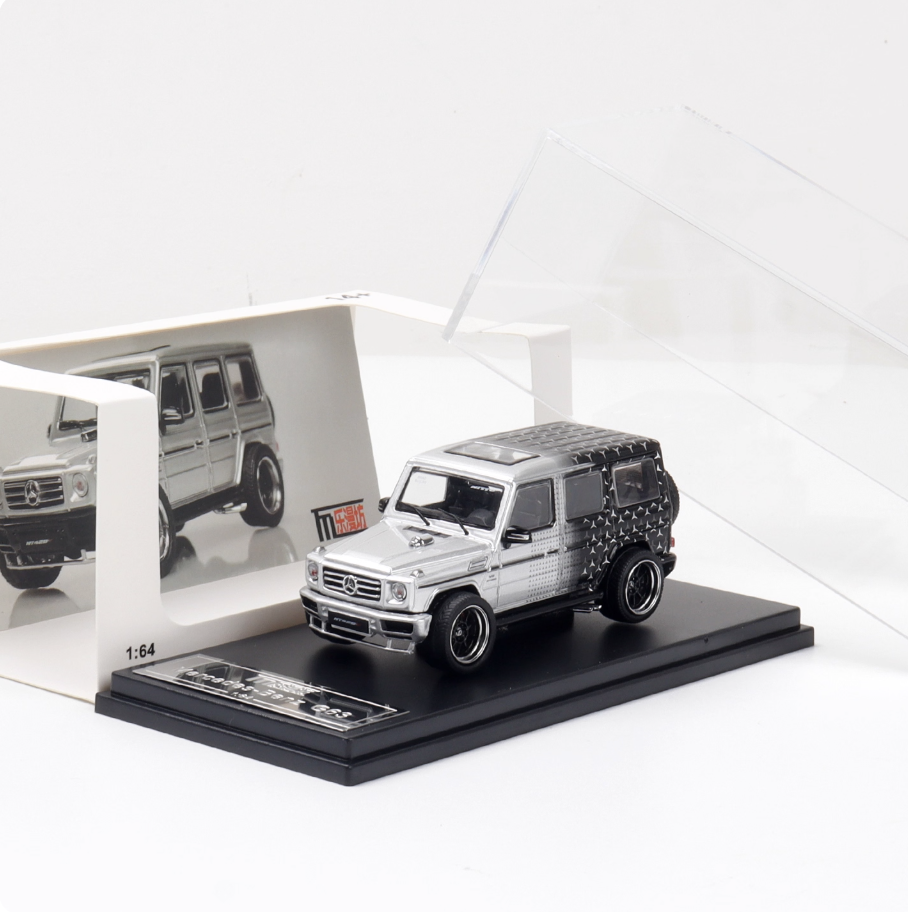 LMF Model 1:64 Mercedes-Benz G63 Modified Star Livery Diecast Car | Premium Collectible SUV Model Available in 4 Variants