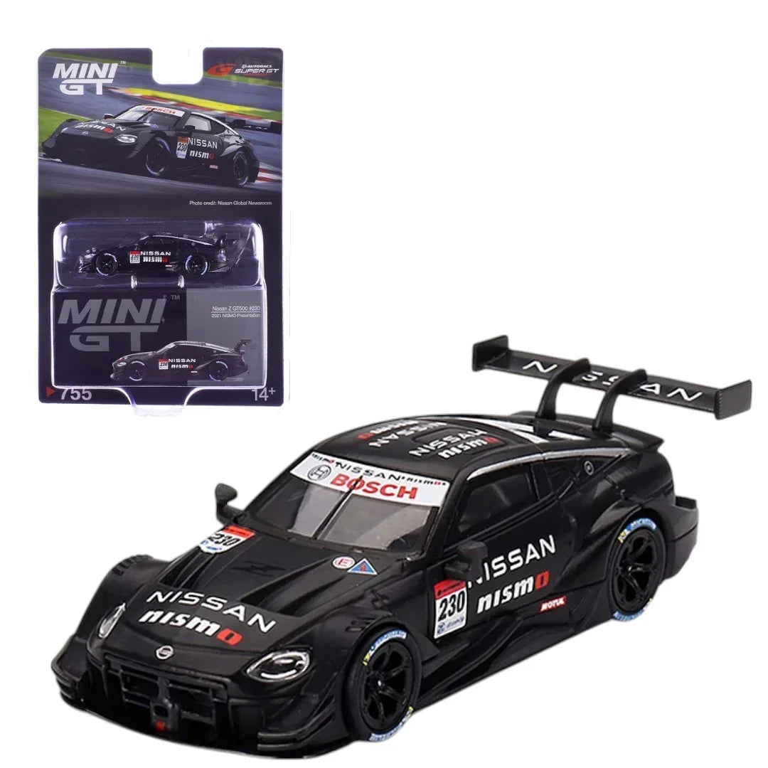 MINI GT 1:64 No.755 Nissan Z GT500 #230 2021 NISMO Presentation / SUPER GT Blister Packaging MGT00755 - Jaiman Toys