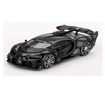 Mini GT Bugatti Vision Gran Turismo – Black (Mini GT) Diecast 1:64 Scale Model - MGT00795 - Jaiman Toys