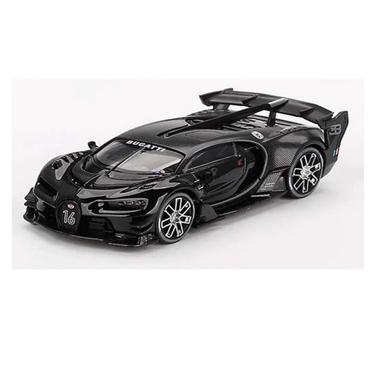 Mini GT Bugatti Vision Gran Turismo – Black (Mini GT) Diecast 1:64 Scale Model - MGT00795 - Jaiman Toys