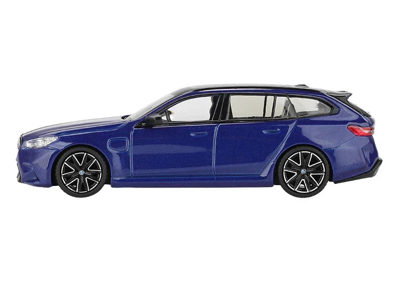 Mini GT 1:64 Scale BMW M5 Touring Blue Die-Cast Model Car | Collector