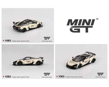 Mini GT 1:64- McLaren 720S LB-Works “The Boring Concept” + Lamborghini Countach LB-WORKS Black | Die-Cast Collectible Set