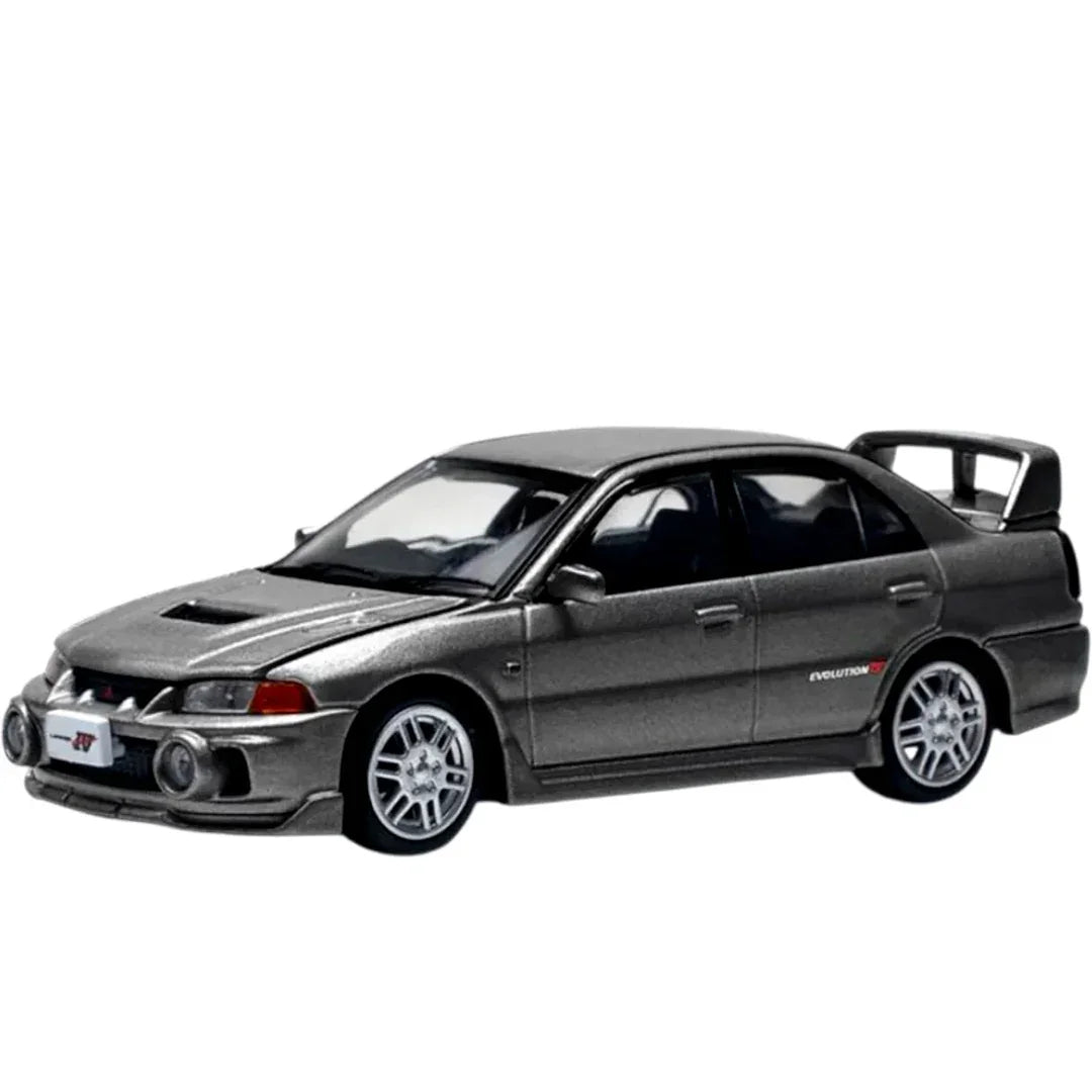 POP RACE PR640327 Mitsubishi Lancer Evolution IV 1:64 Diecast Model Car – Rally Icon
