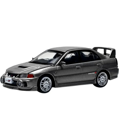 POP RACE PR640327 Mitsubishi Lancer Evolution IV 1:64 Diecast Model Car – Rally Icon