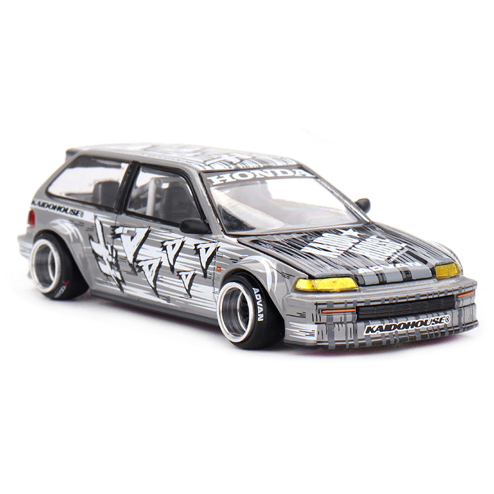Kaido House Mini GT KHMG260 Honda Civic (EF) Manga V1 1:64 Diecast Model Car