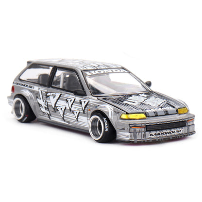 Kaido House Mini GT KHMG260 Honda Civic (EF) Manga V1 1:64 Diecast Model Car