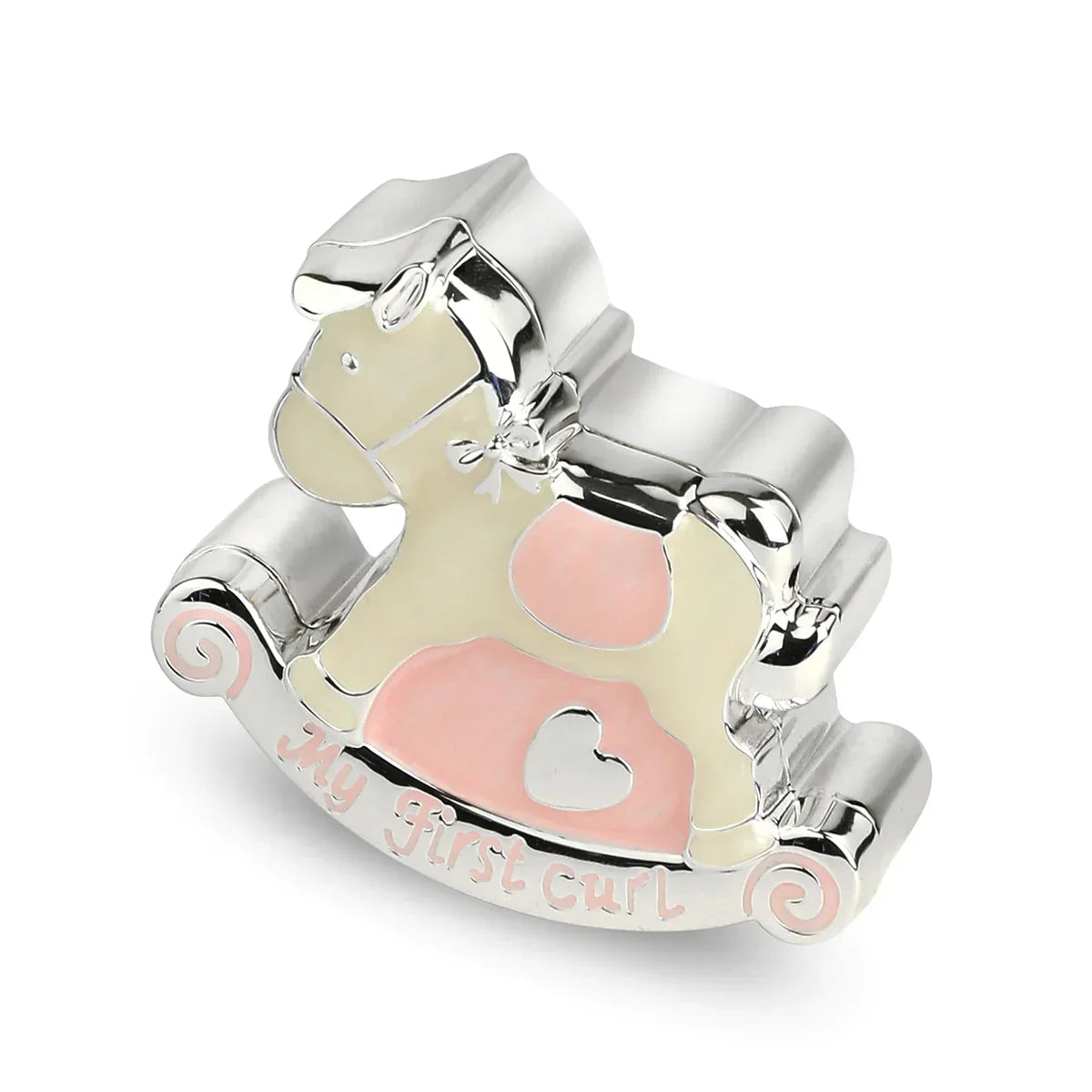 Momentz Rocking Horse Tooth &amp; Curl Box Pink - Jaiman Toys