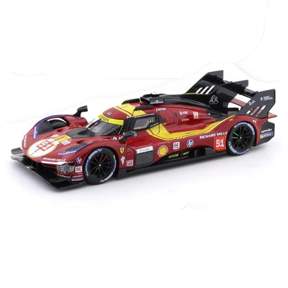 Bburago 1:43 Ferrari 499P #51 Le Mans Hypercar Racing Die-Cast Model Car | Ferrari Racing Collectible