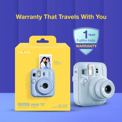 Fujifilm Instax Mini 13 Instant Camera – Auto Exposure | Selfie Timer | Compact Instant Film Camera- 5 Colors