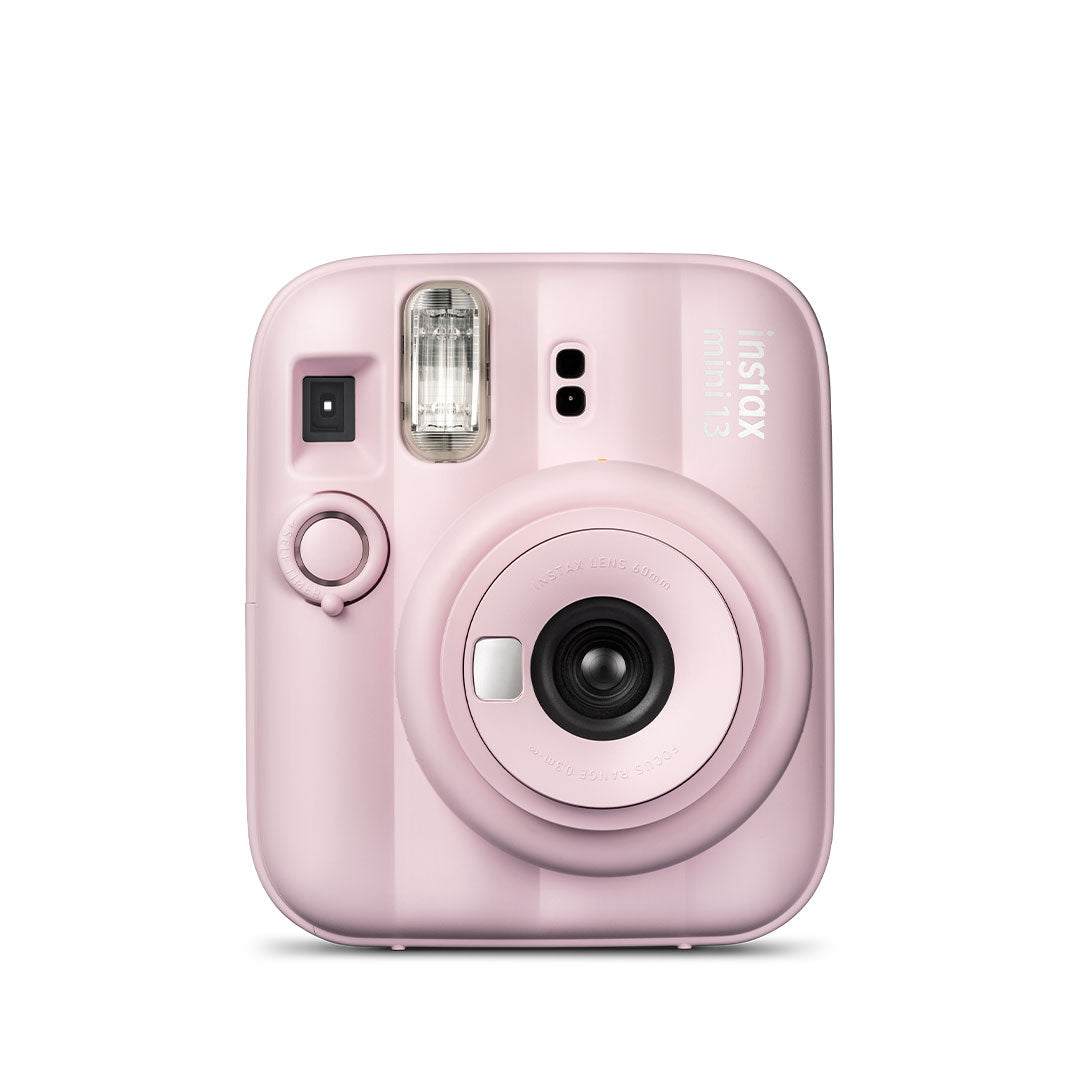 Fujifilm Instax Mini 13 Instant Camera + 10 Shot Films + 1x Camera Case + 10X Paper Photo Frame + 10 Photo Hanging Clips (Memory Maker Pack) Candy Pink