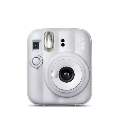 Fujifilm Instax Mini 13 Instant Camera + 10 Shot Films + 1x Camera Case + 10X Paper Photo Frame + 10 Photo Hanging Clips (Memory Maker Pack) Clay White