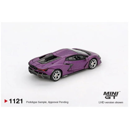 Mini GT 1:64 Duo Diecast Set – Lamborghini Revuelto Viola 30th Matte + Nissan Skyline GT-R R34 Millennium Jade Collectibles