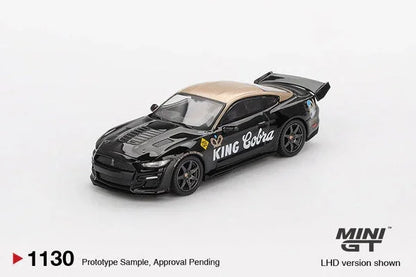 Mini GT 1:64 Shelby GT500 Dragon Snake Concept Black/Gold – Diecast Model Car (MGT01130-L)