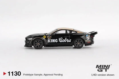 Mini GT 1:64 Shelby GT500 Dragon Snake Concept Black/Gold – Diecast Model Car (MGT01130-L)