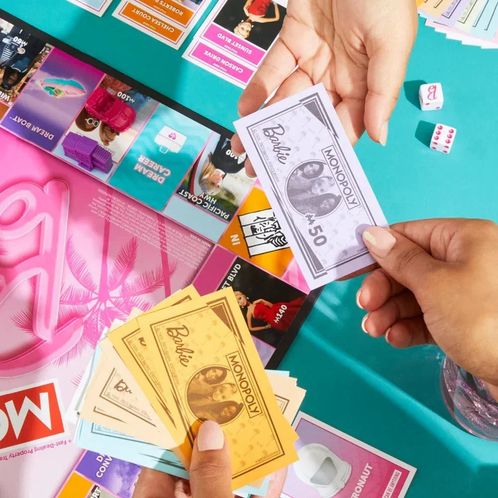 Monopoly: Barbie Edition Board Game - Jaiman Toys