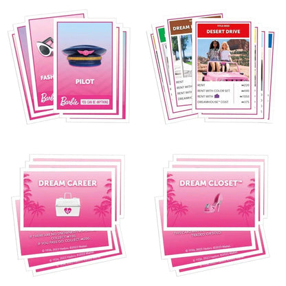 Monopoly: Barbie Edition Board Game - Jaiman Toys