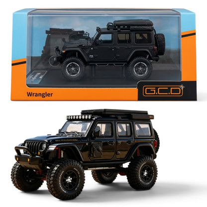G.C.D 1:64 Jeep Wrangler LHD 2024 Diecast Model Car | Premium Off-Road Collectible | 2 Color Variants